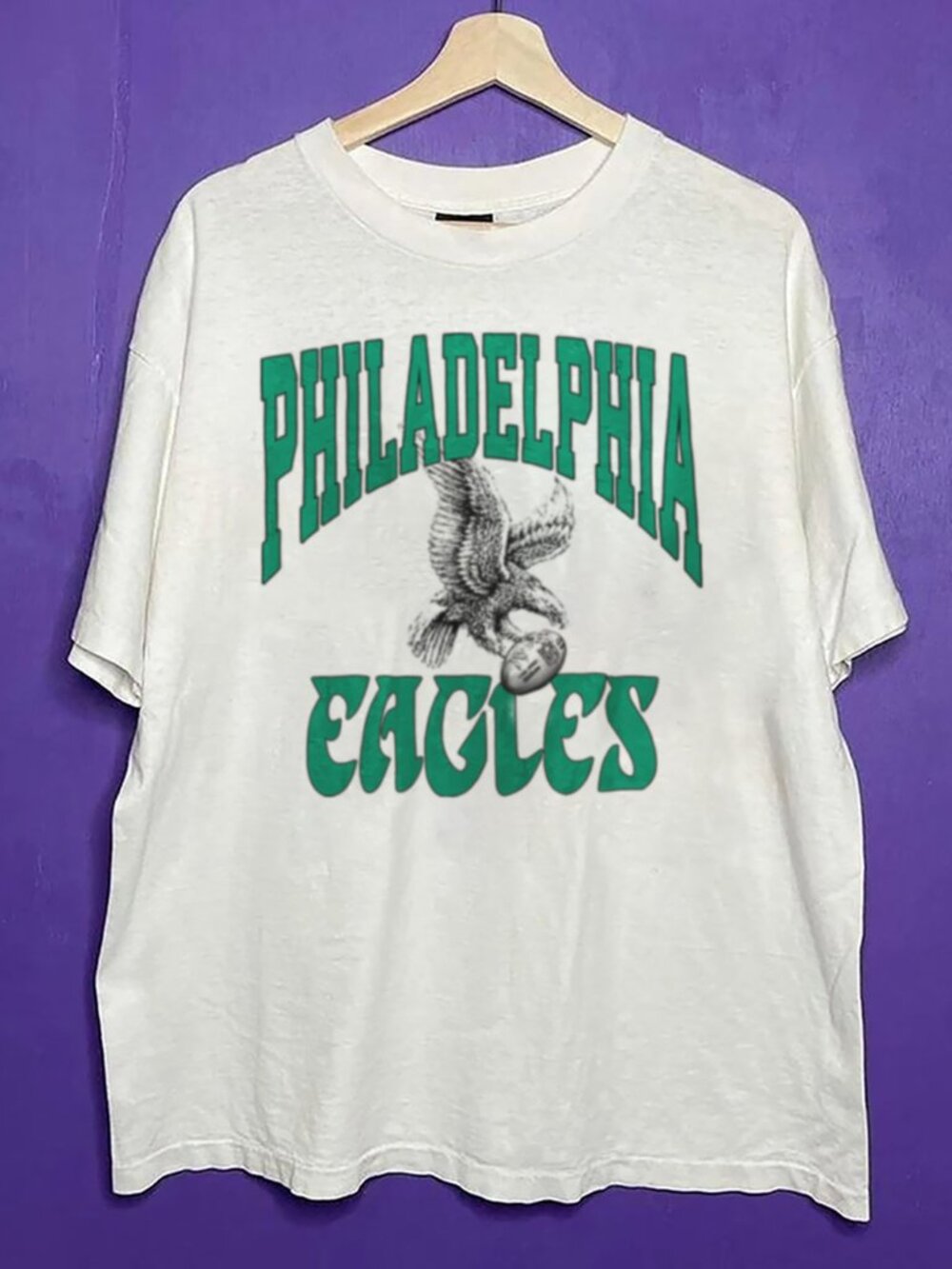 Vintage Philadelphia Eagles Football Shirt, Retro 90s NFL Men Women Shirt Tee